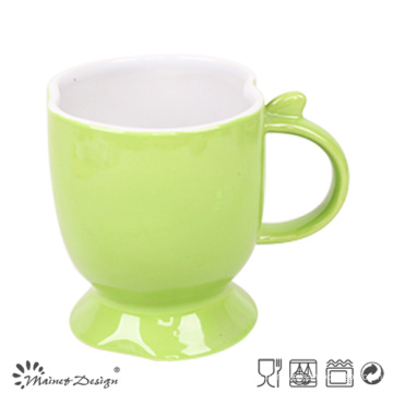 Taza con base del esmalte de dos tazas de cerámica de la taza 11oz